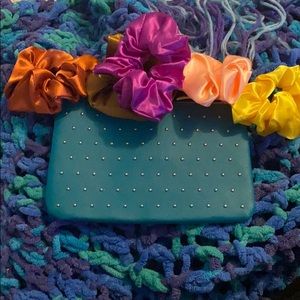 Ipsy bag with 6 scrunchies